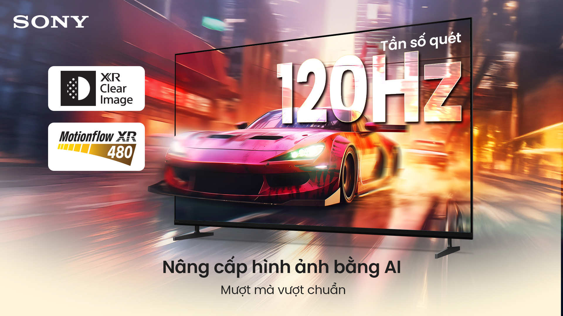 Tần số quét 120Hz